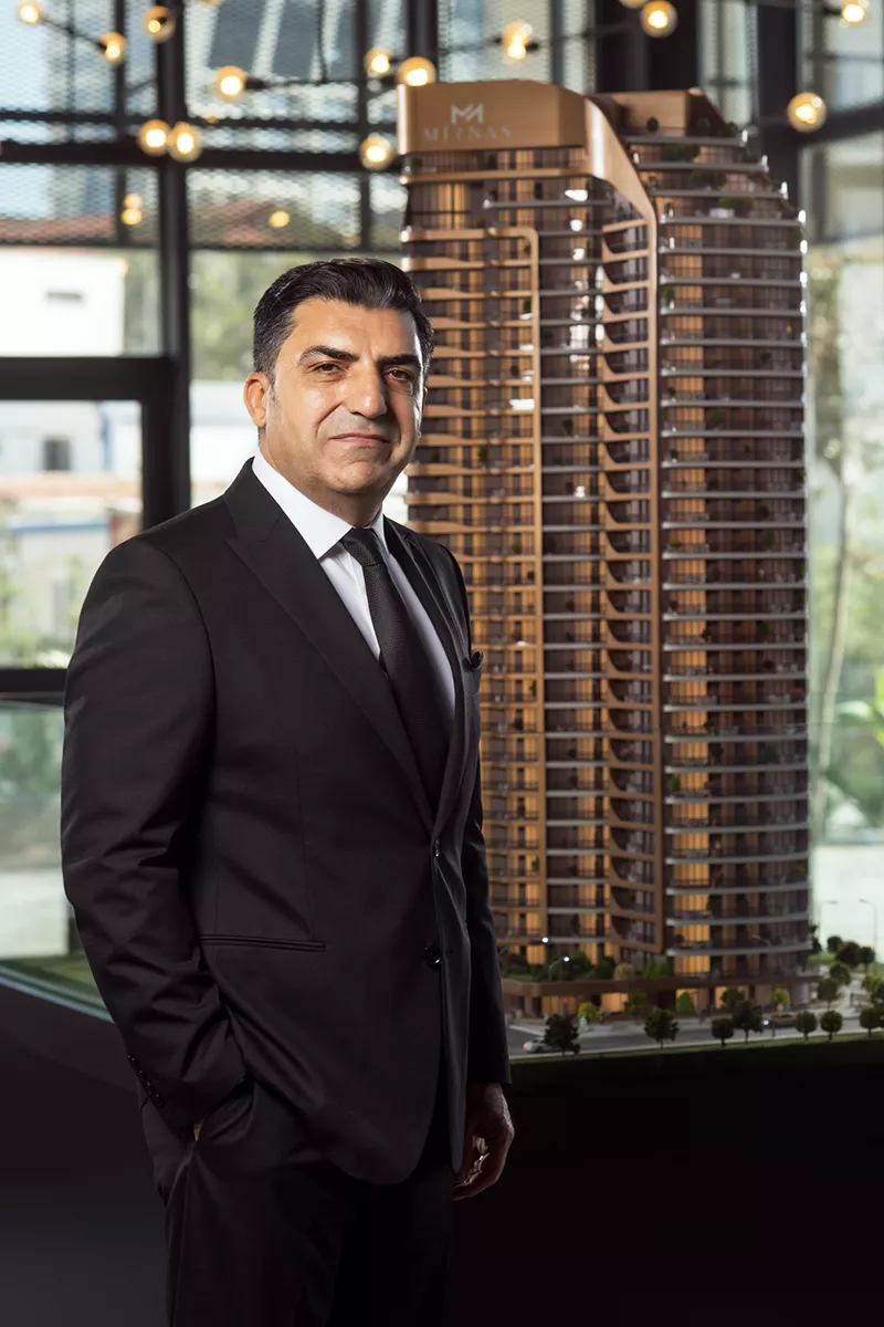 Mirnas Grup Yönetim Kurulu Başkanı Kurumsal Portre Fotoğraf Çekimi